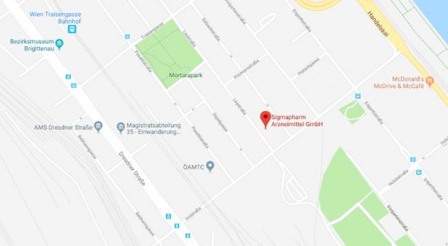 Google Maps Standort Wien